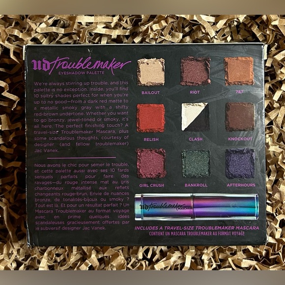 Urban Decay
2-Pc. Troublemaker Eyeshadow Palette & Mascara Set - Picture 6 of 16